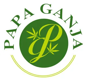 Papa Ganja Medical Marijuana Logo Circa 2014